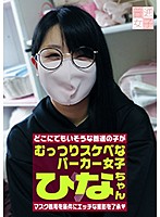 マスク着用を条件に撮影を了承してくれたむっつりスケベなパーカー女子 ひなちゃん 23歳