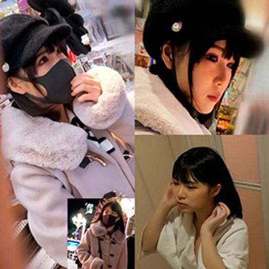 ≪美巨乳≫【電車チカン】マスク越しでも超絶可愛い美巨乳美女　黒髪ショート　小柄だけど巨乳な〇リ顔美人＃13