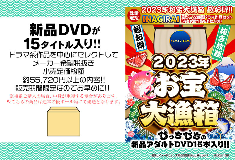 2023年お宝大漁箱 超お得！！【NAGIRA】見どころ満載ドラマ作品セット（有名女優作品も多数入り！）